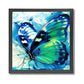 Schmetterlingskunst - Blau
