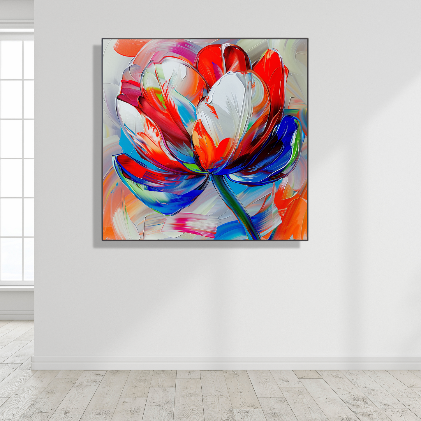 Tulip dutch beauty wall art wilma mesman