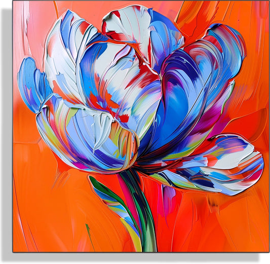 Tulip Flower art Wilma Mesman Dutch Celeb