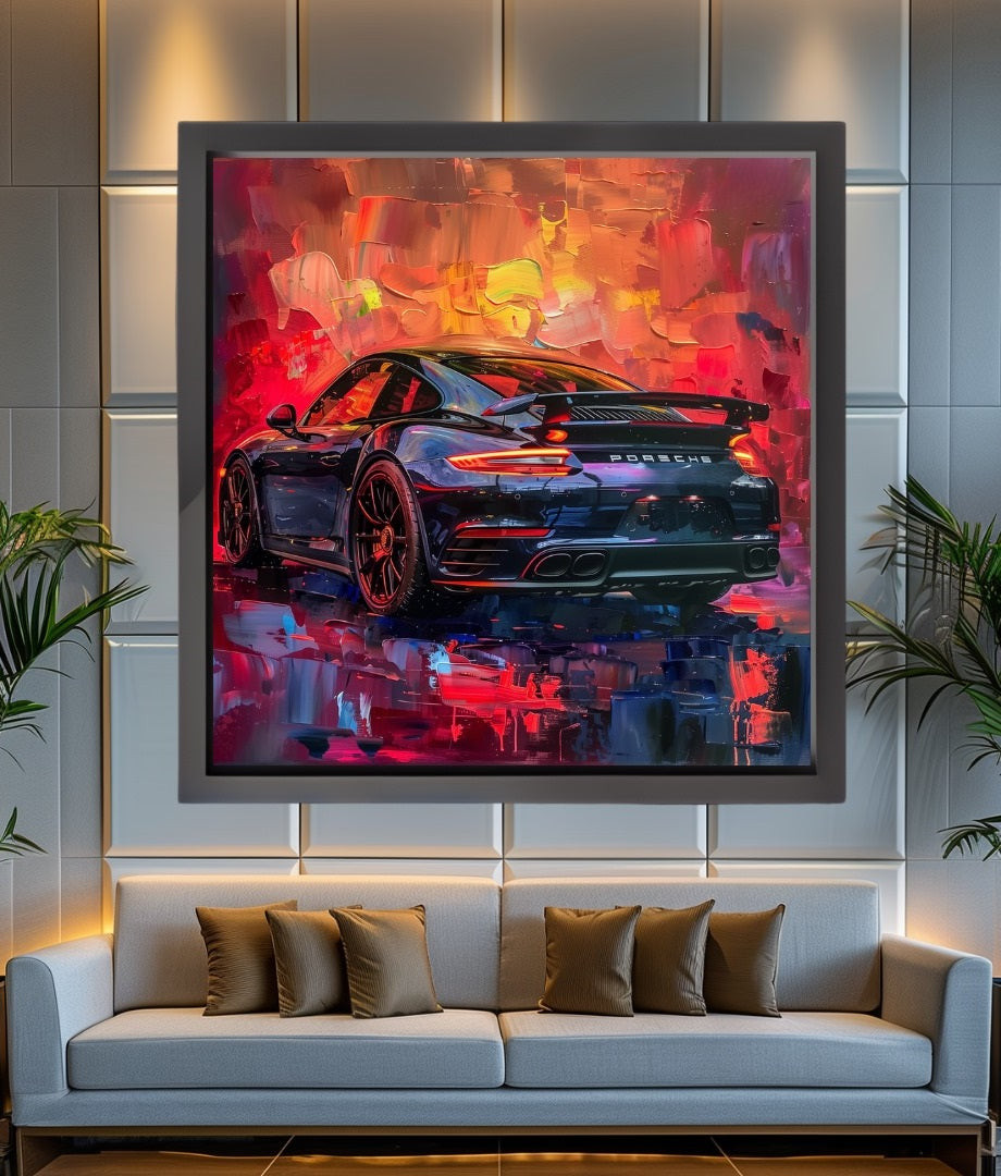 Porsche Art by Wilma Mesman