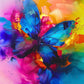 Vlinder kunst butterfly art color pop kleurrijk