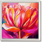 BLUMEN LIMITIERTE AUFLAGE – 2024 Tulip Cherish Spring 60x60cm