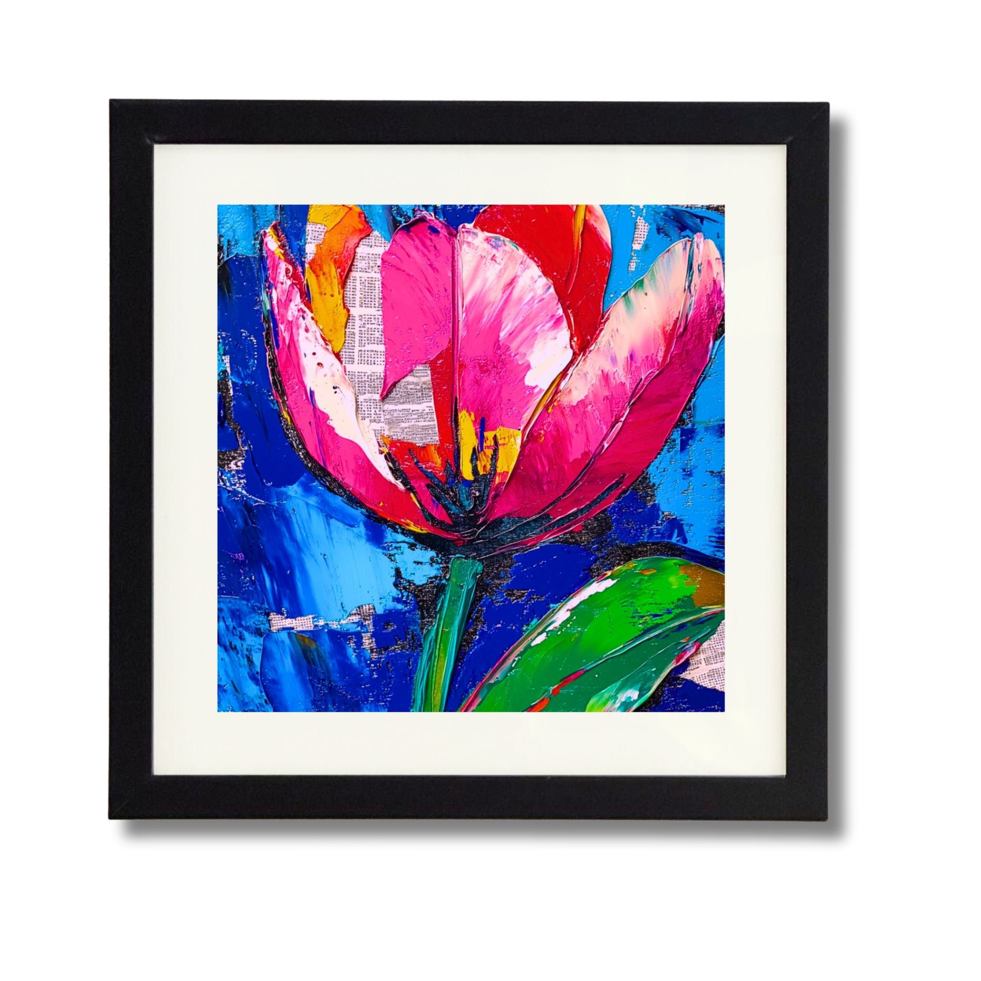 Affordable Art Pop Art Flowers Bloemen Wilma Mesman