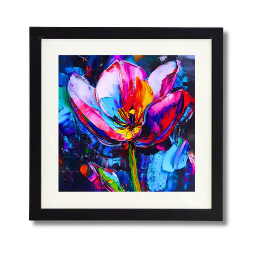 Affordable Art Pop Art Flowers Bloemen Tulip Wilma Mesman